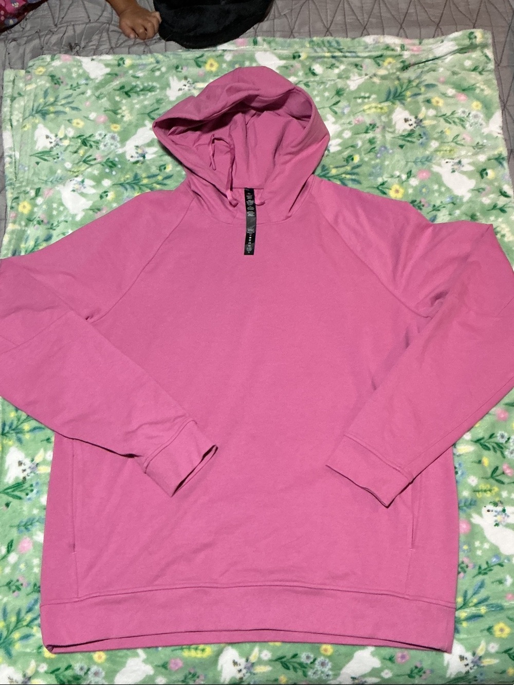 lululemon athletica Pink Hooded Pullover Sweatshirt
